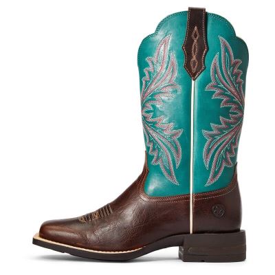 Ariat Western: West Bound Botas Western Mujer - Marrones (UXDSJ2540)